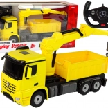 RC kamion s hvataljkom MERCEDES-BENZ Arocs Rastar – žuti