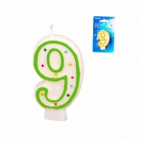 Tortna svijeća broj 9