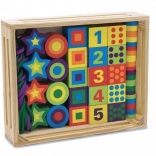 Velike perlice za nizanje za djecu