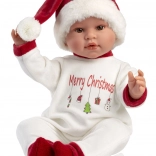 Llorens New Born realistična govoreća beba lutka 45 cm s mekanim tijelom