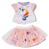 tutu haljinica s jednorogom za lutke 43 cm BABY born
