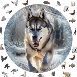 Drvene puzzle Trčeći Vuk 505 komada od Wooden City