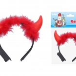 vražji svjetleći rogovi s ukrasom