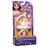 unicorn academy sophia svjetleća ogrlica s prstenom