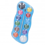 Vodene boje - set 12 boja + kist