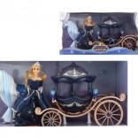 Konj s kočijom na baterije za djecu 3+