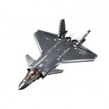 Sluban Army nevidljivi lovac J-20 s metalnim izgledom – građevni set