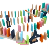 Šareno drveno domino – vještinska i logička građevna igra za djecu