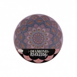 Dijamantno slikanje Mandala Cvijet ljubičasta promjer 30 cm