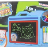 Crtaća i magnetska ploča 2 u 1 sa svjetlećom olovkom