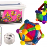 Magnetne kocke s osvjetljenjem u kutiji 154 dijelova
