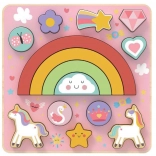 Balansirajuća slagalica Jednorog 2 u 1