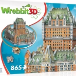 3D puzzle WREBBIT Le Château Frontenac 865 dijelova