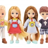 Lutkica s pokretnim zglobovima 12,5 cm