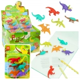 Set gumica za brisanje Dinosauri 6 kom