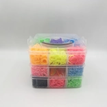 Set gumica za izradu narukvica Loom Band, 3000 kom u kutiji