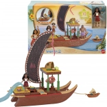Set figurica i dodaci Disney VAIANA 2 Adventure Canoe, 10 dijelova