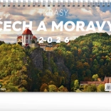 Stolni kalendar Krasote Češke i Moravske 2026