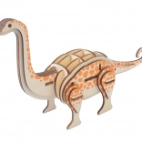 Woodcraft drvene 3D puzzle brontosaurus