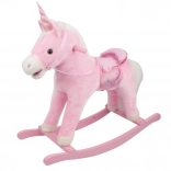 Ružičasti ljuljajući jednorog sa zvukovima