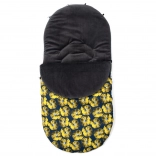 Dječji zimski zimski uložak za kolica i autosjedalicu NEW BABY žuti