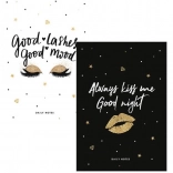 Skicirka A5 SHKOLYARYK Kisses, točkasta mreža, 48 listova