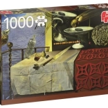 Puzzle 1000 dijelova JUMBO – Salvador Dalí: Mrtva priroda
