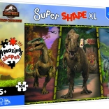 Puzzle XL Super Shape dinosauri JURASSIC WORLD 104 dijelova