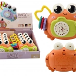 Interaktivni rak s zvečkom i projektorom, narančasti