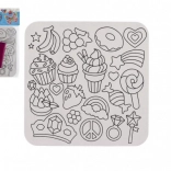 Kreativni set za čarobiranje s folijskim slikama sjajni