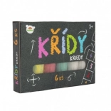 Šarene krede za pločnik u kutiji