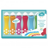 Djeco pjenaste boje sa spužvastim aplikatorom za djecu