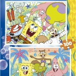 EDUCA Puzzle SpongeBob 2x100 dijelova