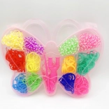Set gumica 500 kom za izradu narukvica Loom band – leptir