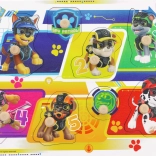 Drvena slagalica s umetaljkama PAW Patrol, 8 dijelova