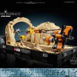 LEGO STAR WARS diorama: utrka lebdjelica u Mos Espi