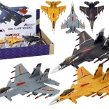 Model aviona s pogonom na trenje sivi crni ili žuti