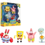 SpongeBob set 4 metalnih kolekcionarskih figurica 5–7 cm