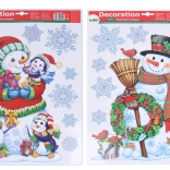 Božićna dekoracija za prozor 41 × 29 cm