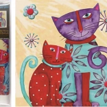 Dijamantno slikanje 7D – mačke 30 × 30 cm