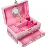 glazbena kutija za nakit goki ljupko sanjarenje s balerinom – melodija Labuđe jezero