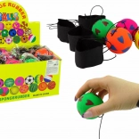 PU loptica na gumi 6 cm sa srcima