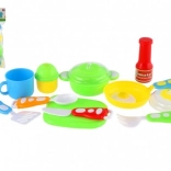 Teddies set dječjeg posuđa 13 kom