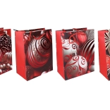 Poklon-vrećica M božićna 26 × 32 × 10 cm