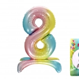 Foli balon broj 8 duga 80 cm