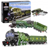 Konstrukcijski set modela vlaka Flying Scotsman 340 dijelova