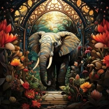 Puzzle Čuvarica cvijeća 1000 dijelova ART PUZZLE