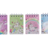 Bilježnica 7x10 cm Jednorog s labirintom, 60 stranica