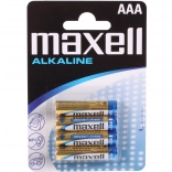 Alkalne baterije Maxell AAA LR03 1,5 V – 4 kom