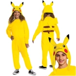 Dječji kostim POKEMON Pikachu kigurumi 127–136 cm (7–8 godina)